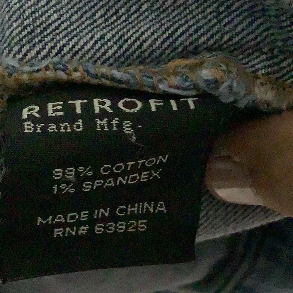 Retrofit Light Blue Denim Jacket - Picture 10 of 13